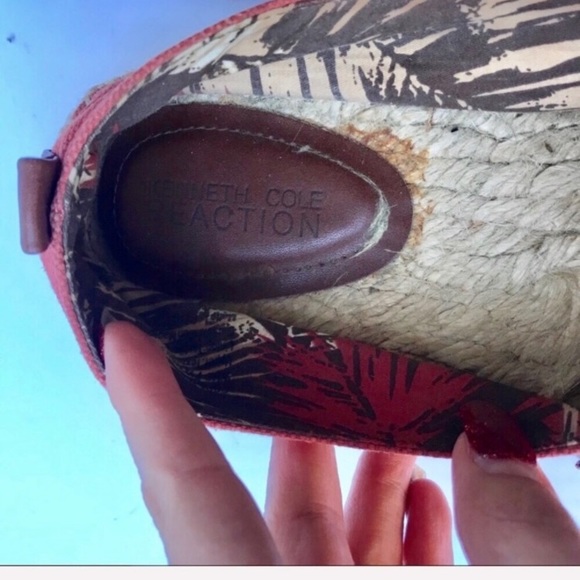 Kenneth Cole Reaction Orange Espazee Espadrilles - Picture 3 of 8